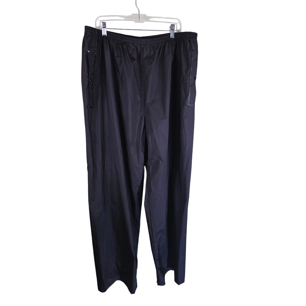 Columbia Black Packable Adjustable Hem Athletic Hiking Men's Pants XXL